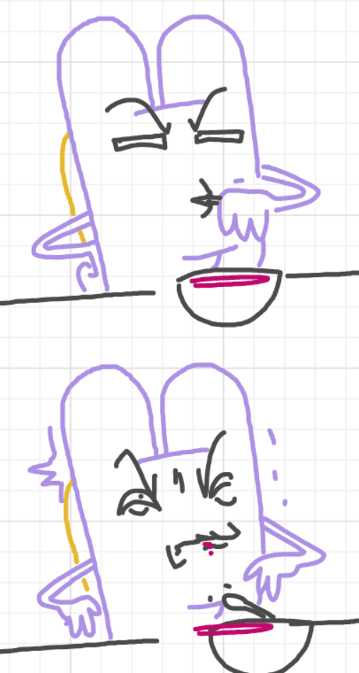 A panel from I've Been Everywhere, Man, episode nine of the Board Boards object show by Furretwalk/WalkingFurret.